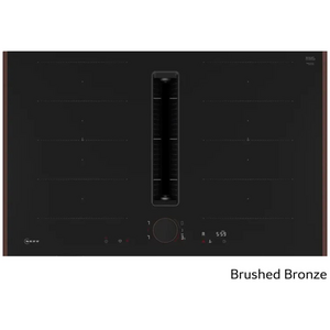 NEFF 80cm Induction Flex Design with Integrated Downdraft Brushed Bronze