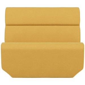Case Furniture Odyssey Armchair - Textured Cotton Yellow ODYSSEY-ARMCHR-YEL