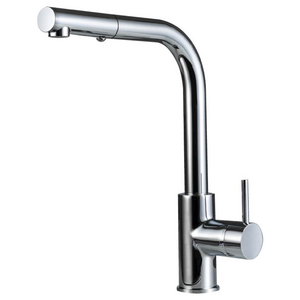 Rogerseller Tonic Square Sink Mixer with Pull Out Spray - Chrome