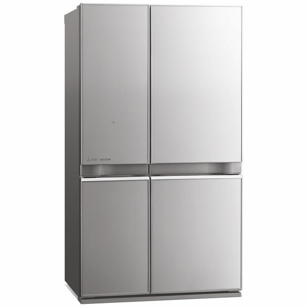 Mitsubishi 710l glass grande outlet french door fridge