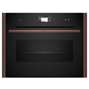 NEFF N90 Flex Design 60cm Compact Oven with Steam Brushed Bronze