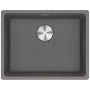Franke Maris 520mm Single Bowl Undermount Sink Stone Grey