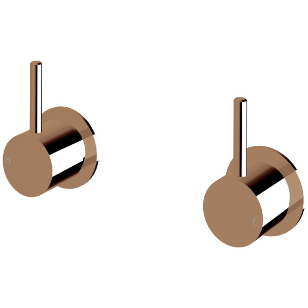 Sussex Taps Virgo Wall Top Assembly LUXPVD Silk Rose Gold VGWTA01-65
