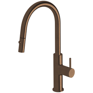 Sussex Taps Virgo Sink Mixer Pull Out Spray Tap LUXPVD Brushed Rare Bronze