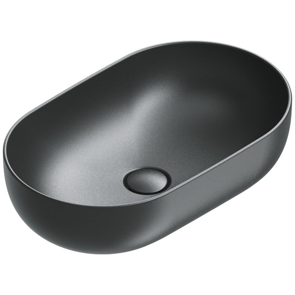 Catalano Sfera 600x370 Countertop Basin Satin Black 0522610022
