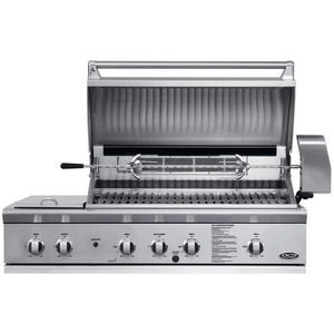 DCS Series 7 48-Inch Grill with Rotisserie and Side Burners LPG BGB48-BQR-L