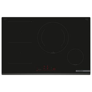 Bosch 80cm Series 6 Induction Cooktop Black