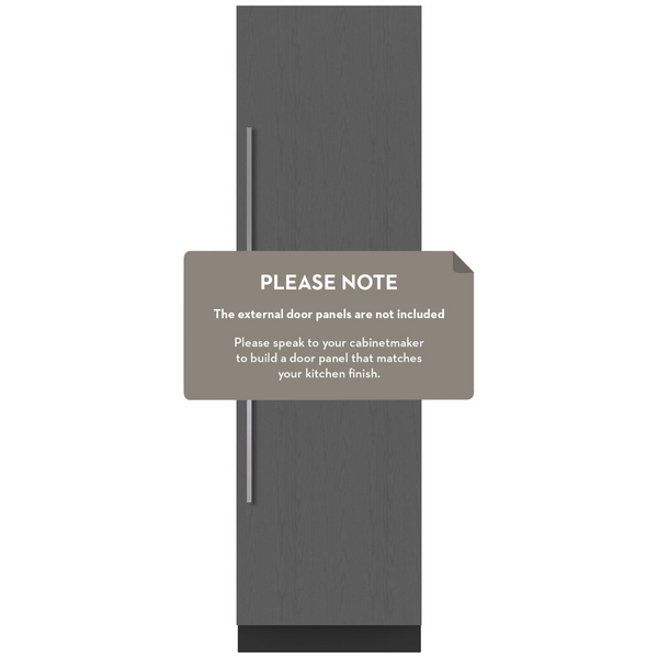 Sub-Zero Designer 390L Integrated Column Freezer with Ice Maker - Right Hinge ICBDEC2450FIRH