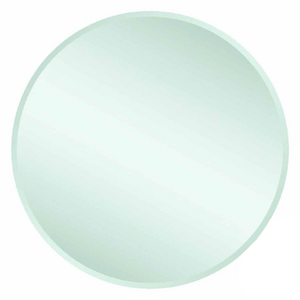 Thermogroup Ablaze 800 Kent Round 18mm Bevel Edge Bathroom Mirror with Hangers KR8080HN