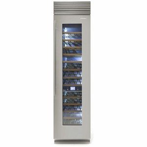Fhiaba 60cm X-PRO Dual Zone Wine Cellar Ringe Hinge Stainless Steel