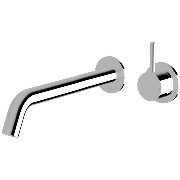 Sussex Taps Virgo Wall Basin or Bath Mixer Outlet System 250mm Chrome VGWBBMOS25001