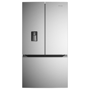 Westinghouse 565L French Door Refrigerator with In-Door Water Dispenser and Automatic Ice Maker Stainless Look
