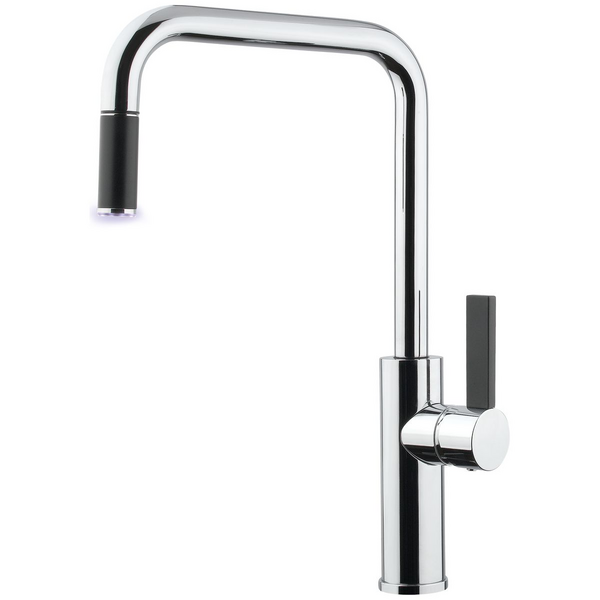Armando Vicario Luz Pull Out Kitchen Mixer Tap Chrome LUZ-LF