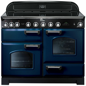 Falcon 110cm Classic Deluxe Freestanding Induction Oven/Stove Royal Blue - Special Order