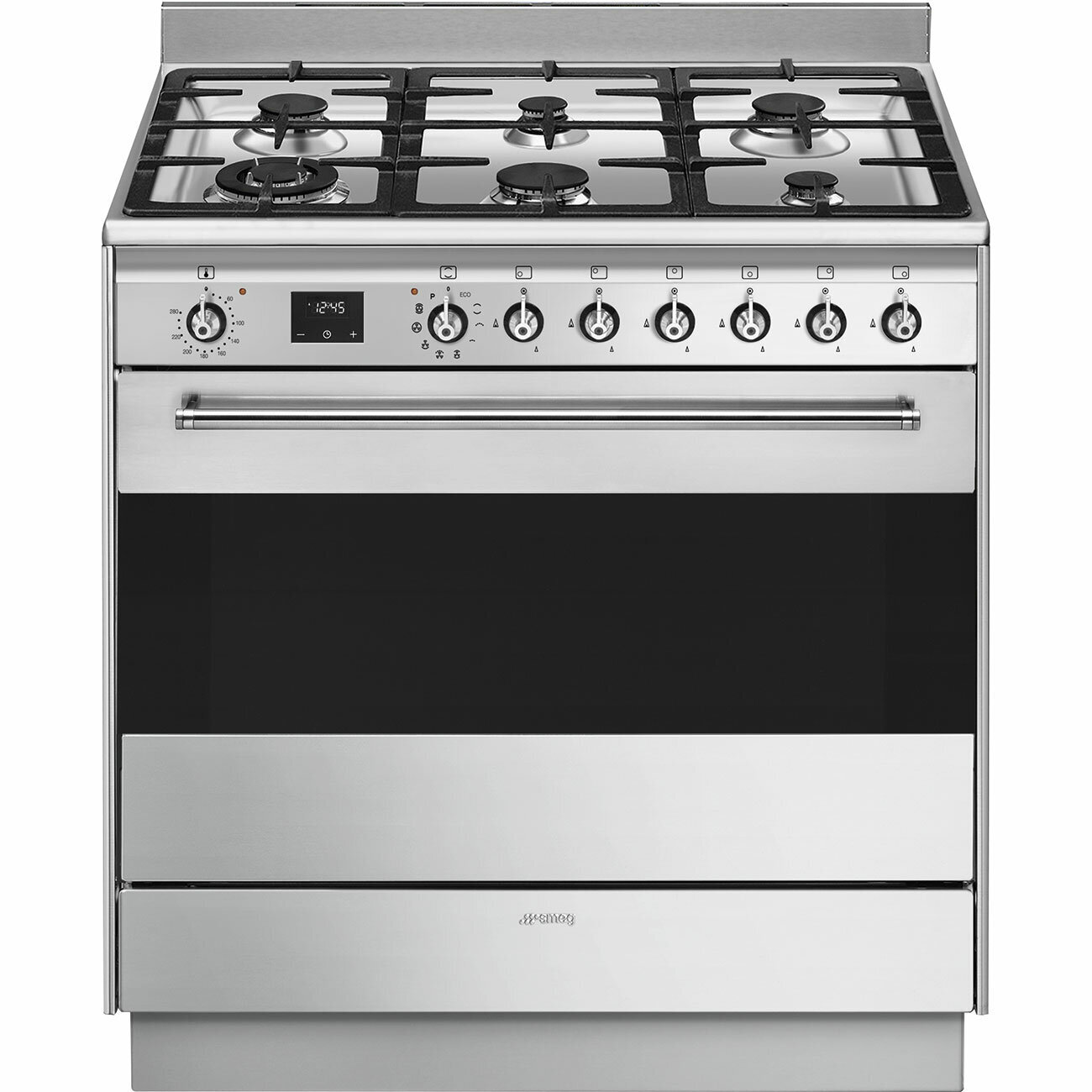 Smeg 90cm Dual Fuel Freestanding Oven Stove FSP9610X1 Winning