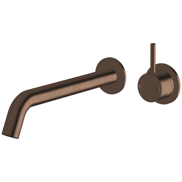 Sussex Taps Virgo Wall Basin or Bath Mixer Outlet System 250mm Living Rustic Bronze VGWBBMOS25001-21