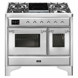 ILVE Majestic 100cm Freestanding Dual Fuel Oven/Stove