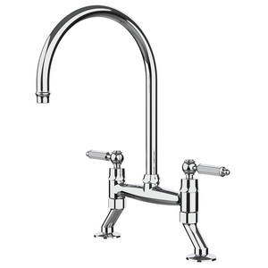 Turner Hastings Novanta Bridge Sink Mixer Chrome NV505BM-CH