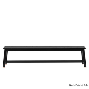 De La Espada 443 3-Seater Bench in Ash Timber - 443A