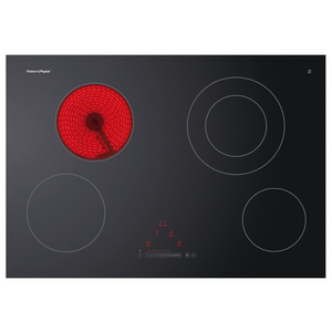Fisher & Paykel Series 5 75cm Electric Cooktop Black Glass