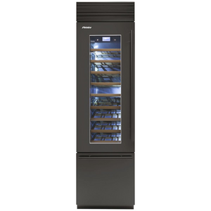 Fhiaba 60cm X-Pro Wine Cabinet with Drawer Left Hinge Titanium