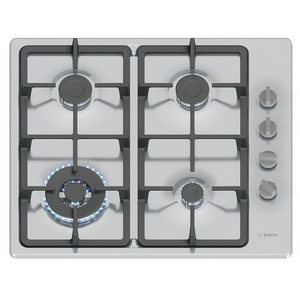 Bosch 60cm Series 2 Gas Cooktop Stainless Steel