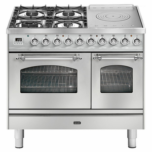 ILVE Nostalgie 100cm Freestanding Dual Fuel Oven/Stove