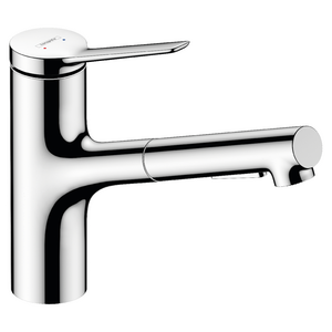 Hansgrohe Zesis M33 150 2jet Pull Out Sink Mixer Tap - Chrome