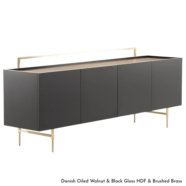 De La Espada Trunk Low Cabinet - Walnut 759SW