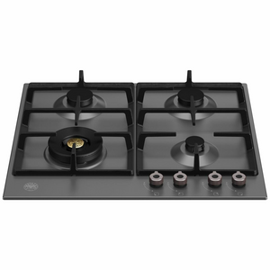 Bertazzoni 60cm Professional Series Matte Black Natural Gas Cooktop P604LPRONE