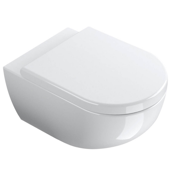 Catalano Sfera 54 Newflush Wall Hung Toilet and Seat 1VSF54R00-S