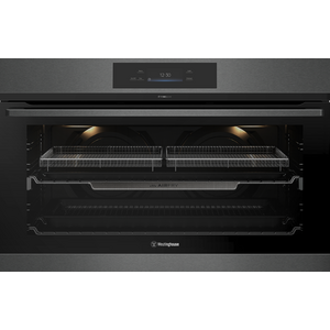 Westinghouse 90cm Multi-Function Pyrolytic Oven and SteamBake Dark Stainless Steel WVEP9917DD