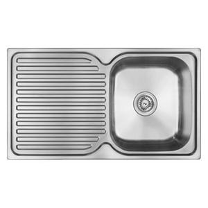 Abey Entry Single Bowl Left Hand Drainer Sink