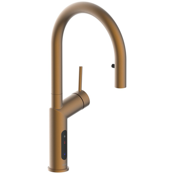 Peppy Taps Signature 4in1 Pull Out Boiling and Ambient Filtered Water Tap Brushed Bronze 4IN1BAELECPOBB