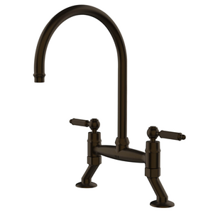 Turner Hastings Novanta Bridge Sink Mixer English Bronze NV508BM-EB