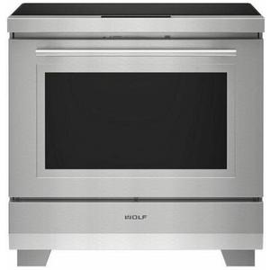 WOLF Transitional 91cm Freestanding Electric Oven with Induction Cooktop