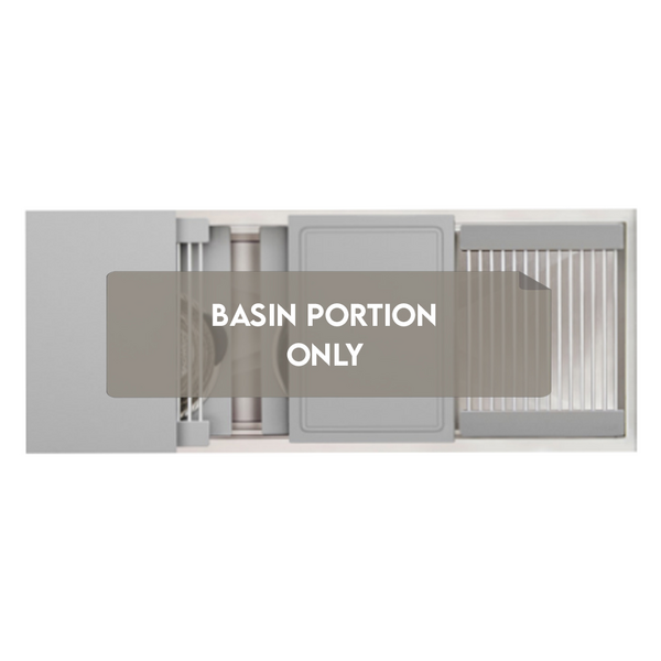 The Galley Basin portion of IWS 3S + DryDock™ 12 in stock KSO-3-S-DS-12-S-SS