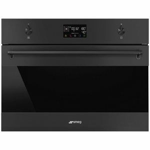 Smeg 60cm Compact Classic Steam 100 Oven Matte Black