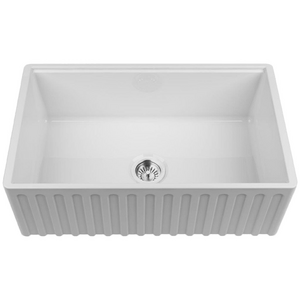 Abey Chambord Legrande Reversible Large Single Bowl Fireclay Sink