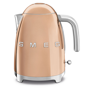 Smeg 50s Retro Style Electric Aesthetic Kettle Rose Gold KLF03RGAU
