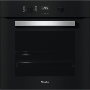 Miele 60cm Electric Built-In Oven Black H2457BOBSW
