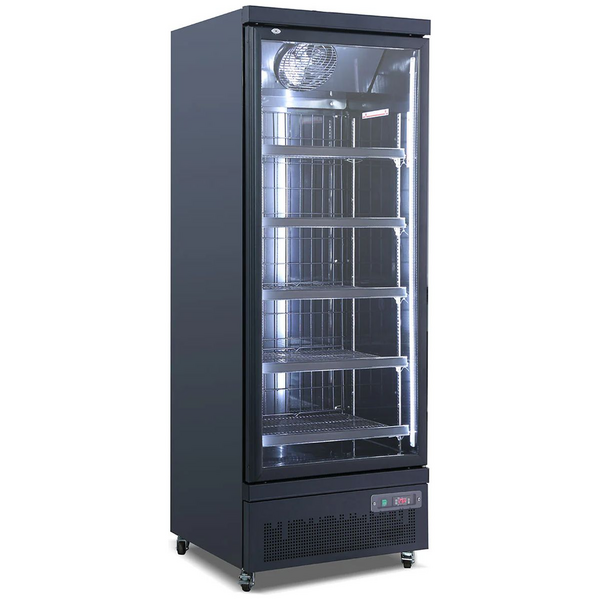 IC Cold 560L Upright Freezer Black