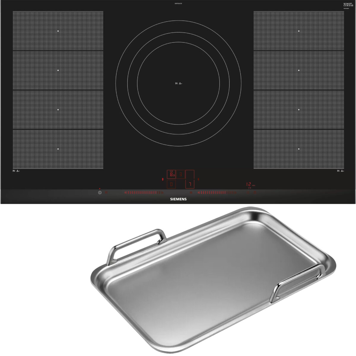 Siemens induction hob griddle hot sale