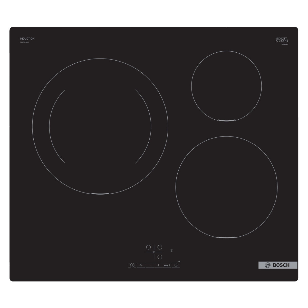 Bosch flat sale top stove