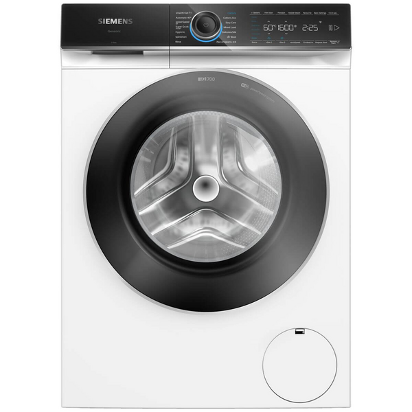 Siemens iQ700 10kg Front Load Washing Machine with i-Dos White WG56B2F1AU