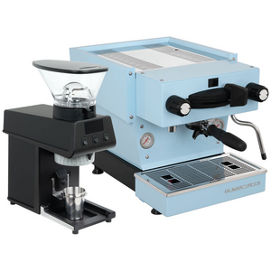 La Marzocco Linea Mini Blue Home Package with Black Pico WA-PACK-BLB-PICO