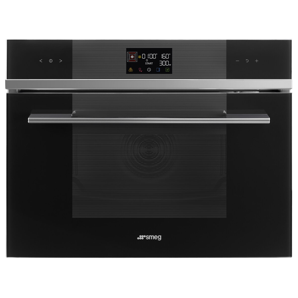 Smeg discount microwave black