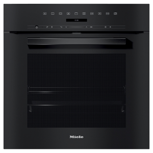 Miele 60cm Pyrolytic Oven with Moisture Plus Function and Wi-Fi Connectivity Obsidian Black H7264BPB