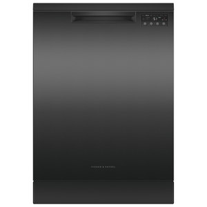Fisher & Paykel Series 5 Contemporary Freestanding Dishwasher Black Steel
