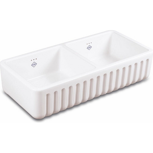 Shaws Ribchester 800 Double Bowl Handcrafted Fireclay Sink